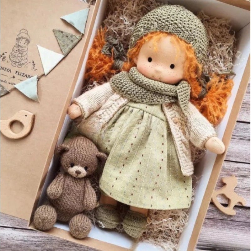 🎁The Best Gift for Kids-Handmade Waldorf Doll👧(Buy2 Free Shipping)