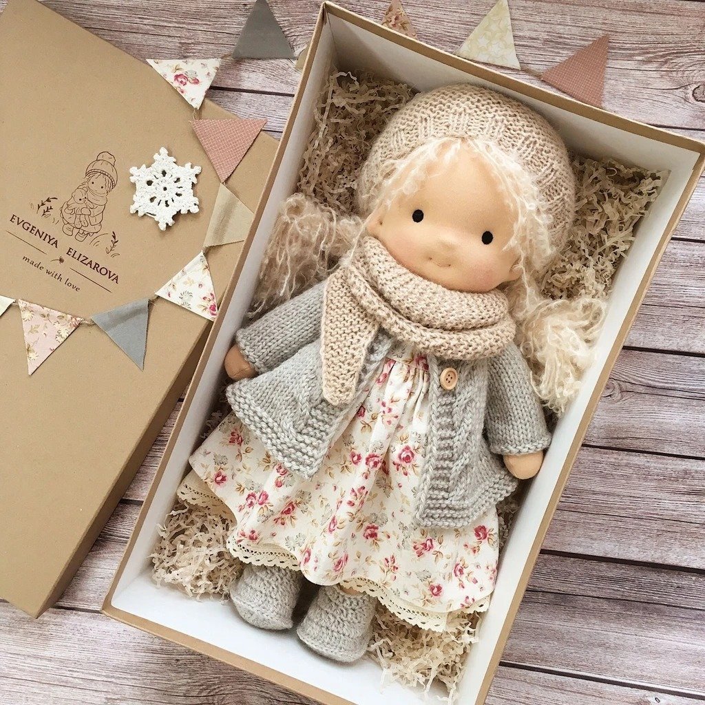 🎁The Best Gift for Kids-Handmade Waldorf Doll👧(Buy2 Free Shipping)