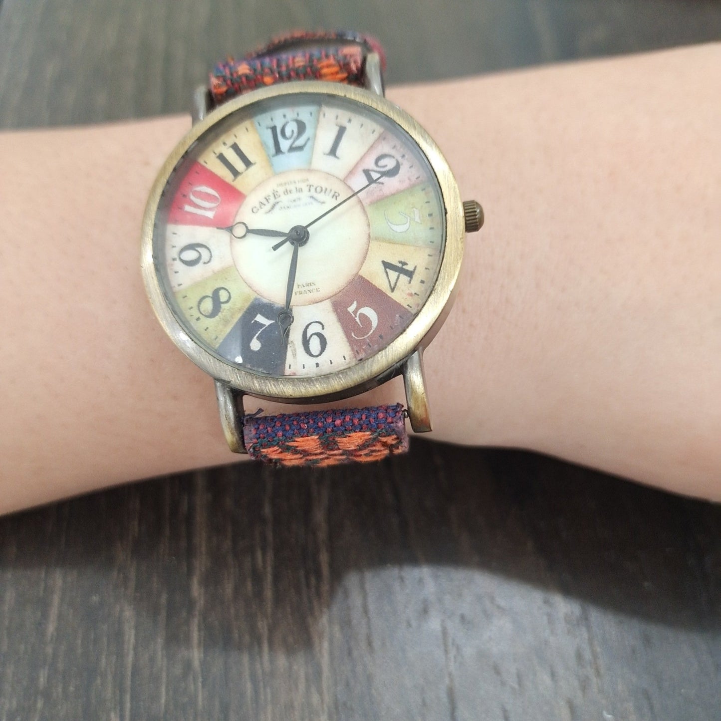 Boho hippie steampunk watch