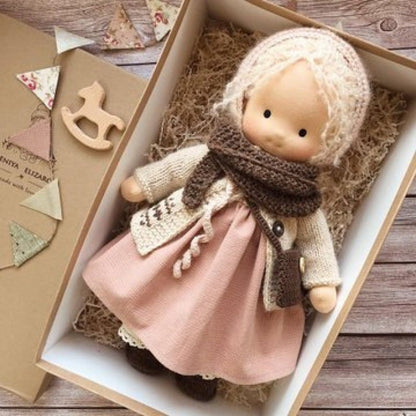 🎁The Best Gift for Kids-Handmade Waldorf Doll👧(Buy2 Free Shipping)