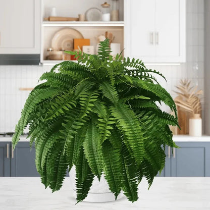 🌱UV Resistant Lifelike Artificial Boston Fern