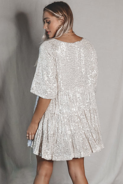 ✨2024 Sequin Baby Doll Dress