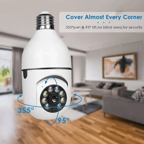 🔥Wireless Wifi Light Bulb Camera Security Camera