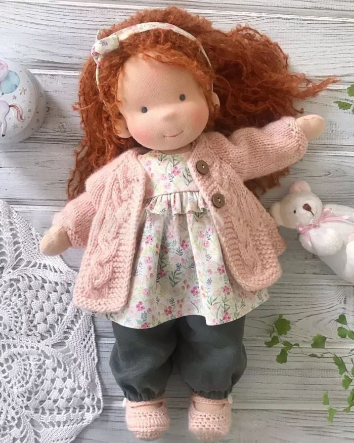 🎁The Best Gift for Kids-Handmade Waldorf Doll👧(Buy2 Free Shipping)