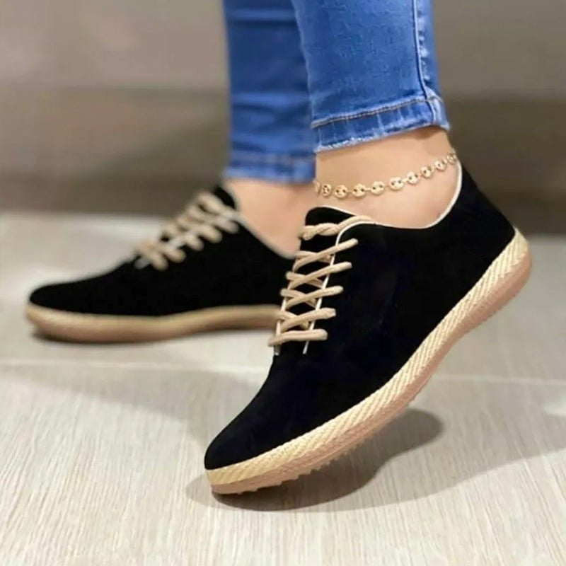 🔥New Round Toe Flat Casual Shoes