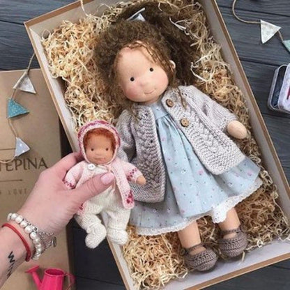 🎁The Best Gift for Kids-Handmade Waldorf Doll👧(Buy2 Free Shipping)