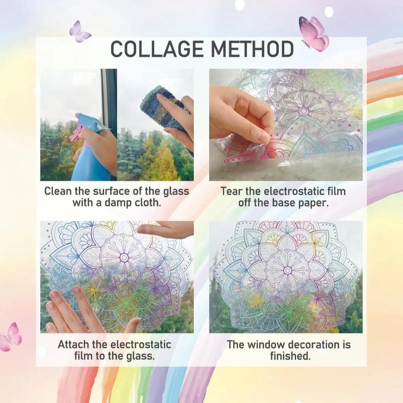 🌸Floral Pattern Window Sticker