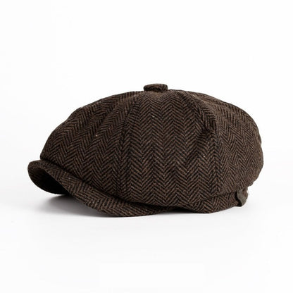 Beret Caps Octagonal Newsboy Cap