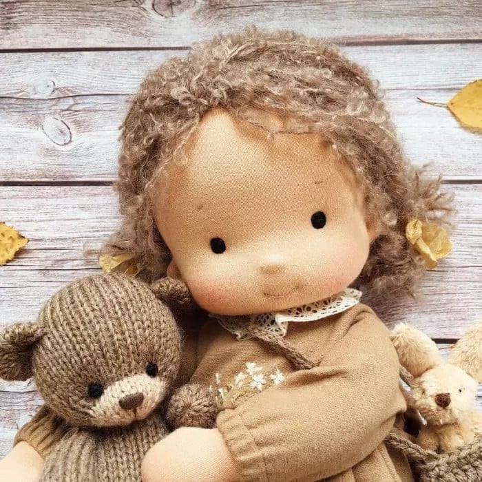 🎁The Best Gift for Kids-Handmade Waldorf Doll👧(Buy2 Free Shipping)