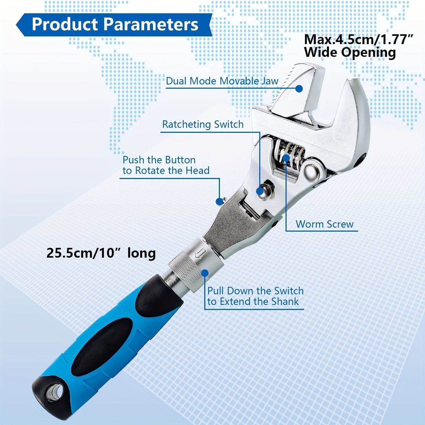 🔥49% OFF-Multifunctional Retractable Wrench