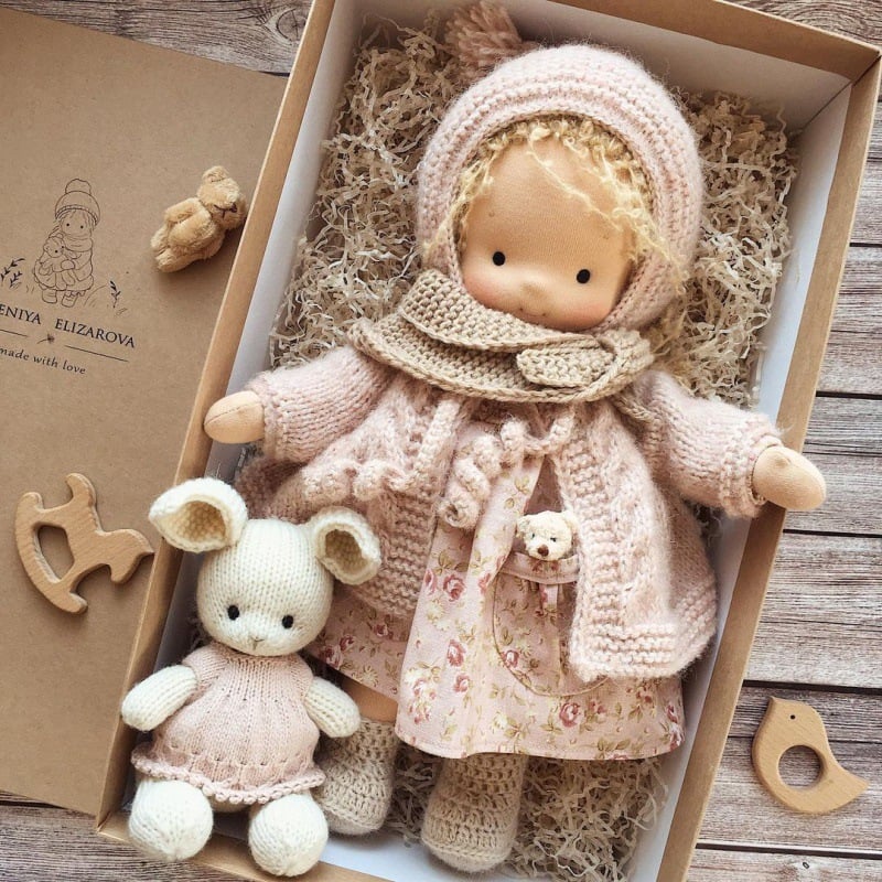 🎁The Best Gift for Kids-Handmade Waldorf Doll👧(Buy2 Free Shipping)