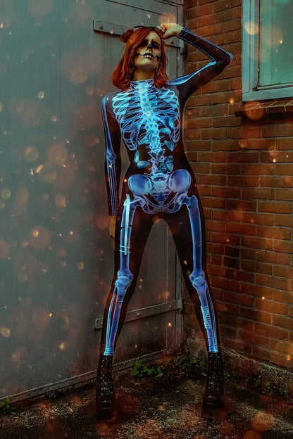 🎃Sexy Skeleton Bodysuit