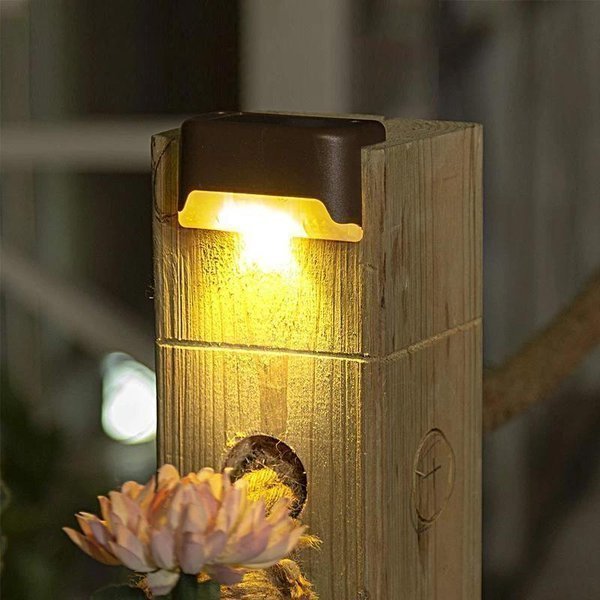 LED Solar Lamp Path Staircase Outdoor Waterproof Wall Light🔥BUY MORE SAVE MORE