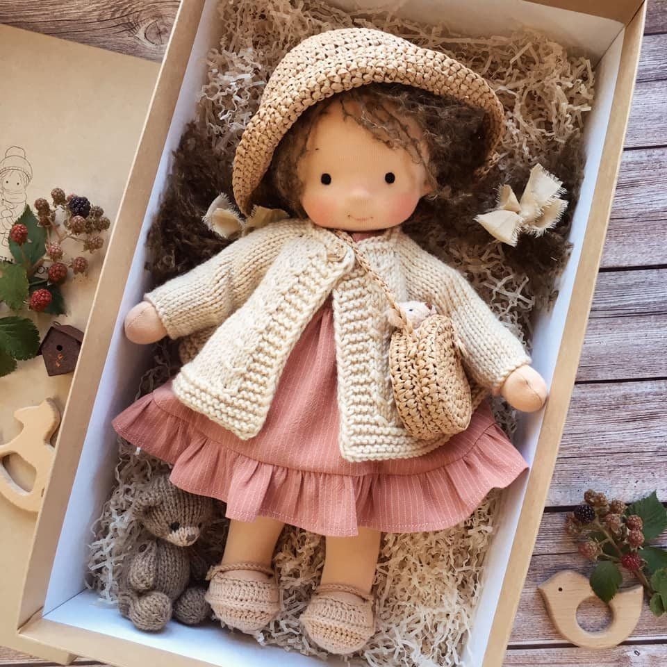 🎁The Best Gift for Kids-Handmade Waldorf Doll👧(Buy2 Free Shipping)