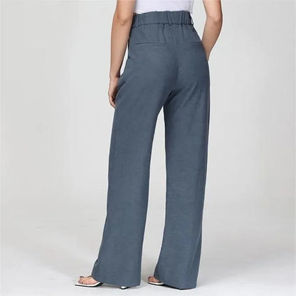 Lightweight Tailored Wide Leg Pants (Buy 2 Free Shipping)