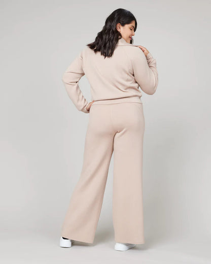 Long Sleeve Wide Leg Jumpsuit