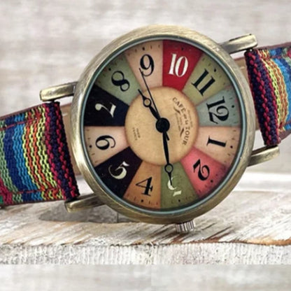 Boho hippie steampunk watch