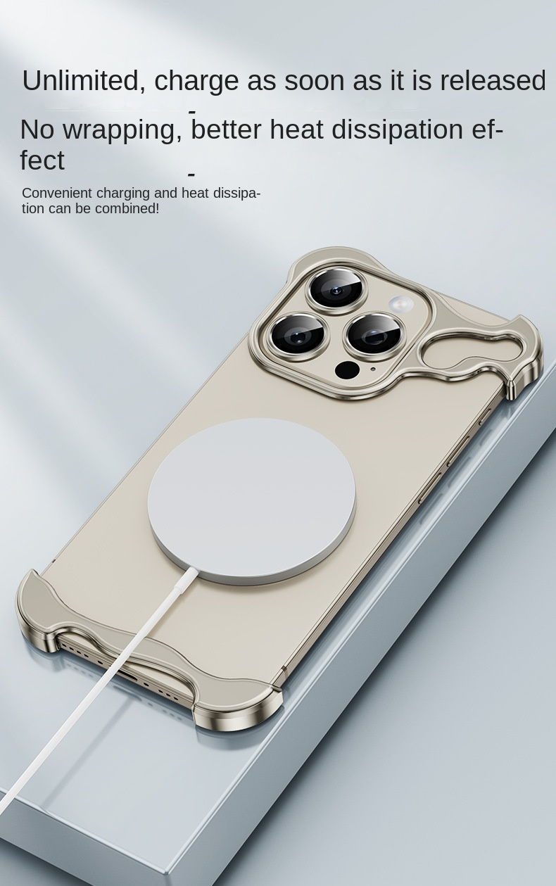 2024 new Special-shaped metal corner pad for iPhone